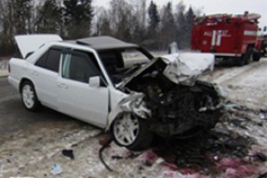 Аликовское ДТП иномарок убило пассажирку