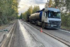 Отремонтировали тротуар в Шемурше и дороги к М-12