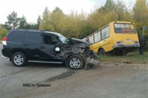 У Малой Ерыклы - авария с автобусом школы