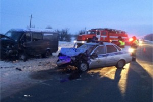 МВД по Чувашии передает аварию патрульного авто 