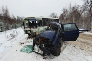 В двух чувашских ДТП погибли 2 шофера иномарок