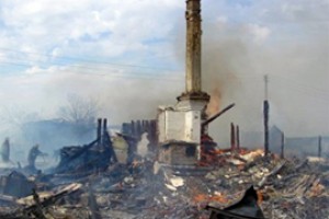 В Чебоксарах горел строящийся жилой МКД в Радужном