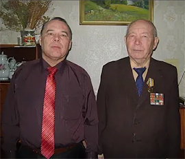 Istoriki Gennadij Tafaev i Vasilij Dimitriev