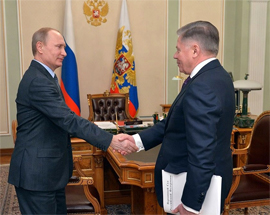 Putin vstretilsya s predsedatelem Verhovnogo suda Vyacheslavom Lebedevym