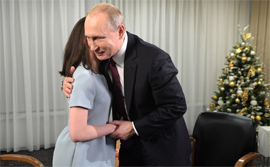 Vladimir Putin posle bolshoj press konferencii 20 dekabrya 2018 goda dal intervyu 17 letnej Regine Parpievoj1
