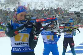 Rossijskaya vyuga v nemeckom Oberhofe vyvela YUrlovu na finish s flagom v ehstafete9