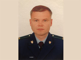 novyj prokuror Komsomolskogo rajona Oleg Vasilev