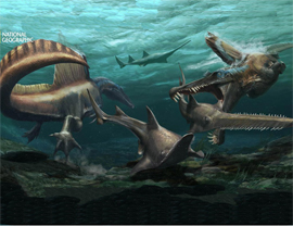 spinozavry byli vodoplavayushchimi
