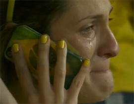 plachushchaya Braziliya na chempionate mira 2014 goda
