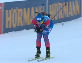 Irina Kazakevich stala v sprinte na chempionate mira v Poklyuke devyatnadcatoj